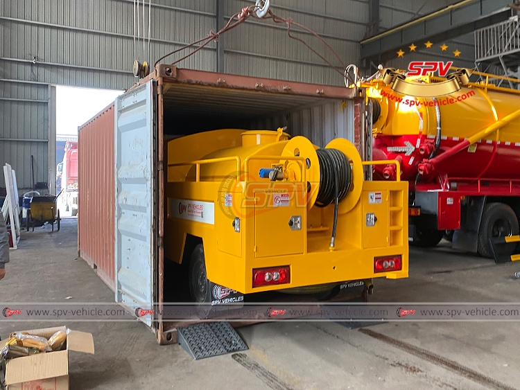 2,000 litres Sewer Jetting Truck JMC 2,000 litres Sewer Jetting Truck JMC